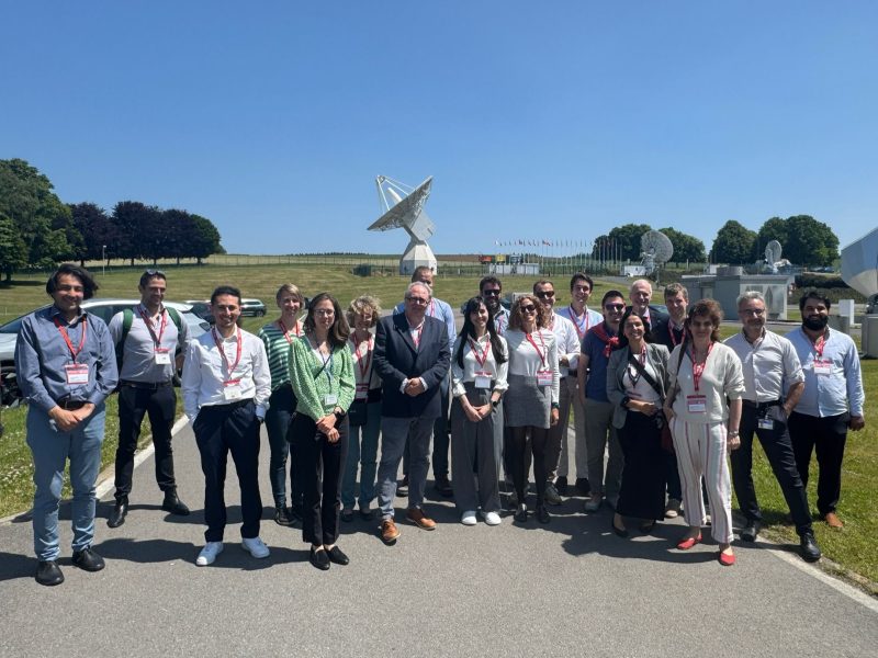 SAFEPLACE project team photo at ESA ESEC in Redu in June 2025
